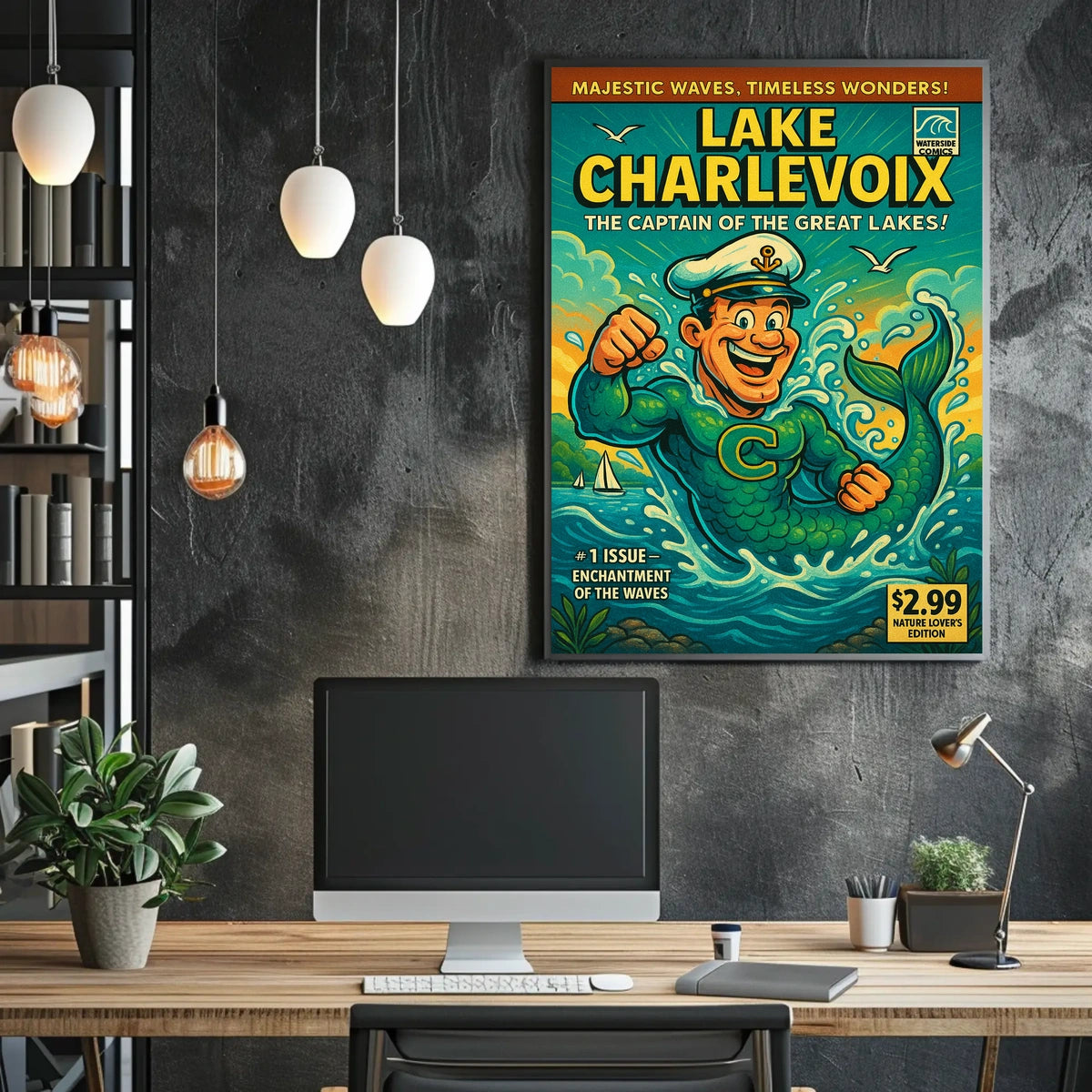 Lake Charlevoix The Captain Of The Poster