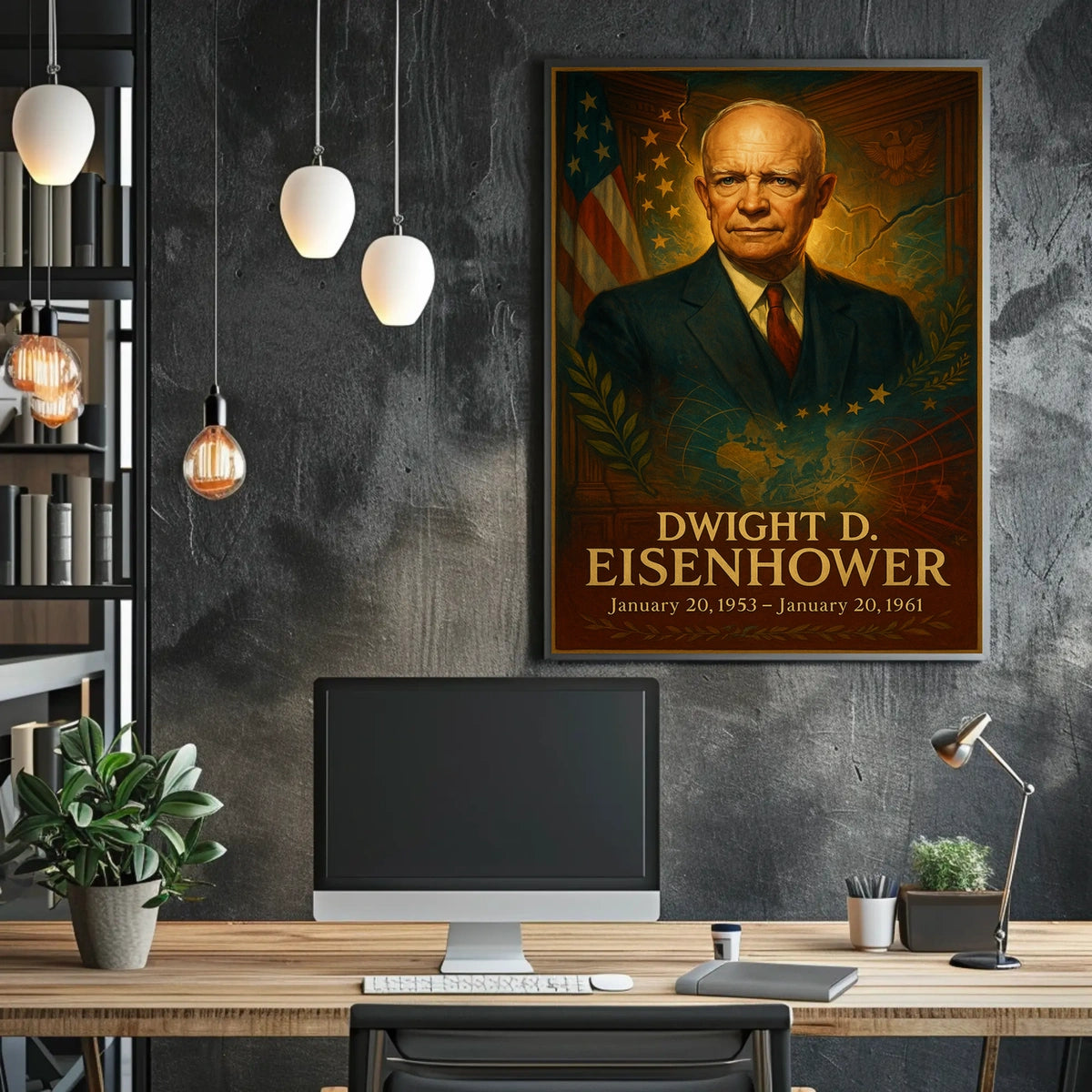 Dwight D. Eisenhower Poster
