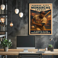 Kansas City Monarchs Legacy Poster