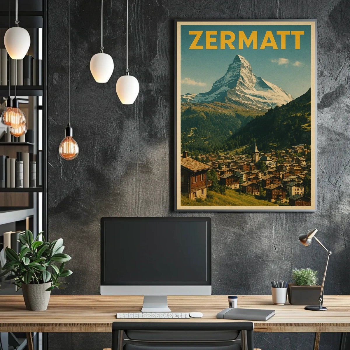 Zermatt Adventure Poster