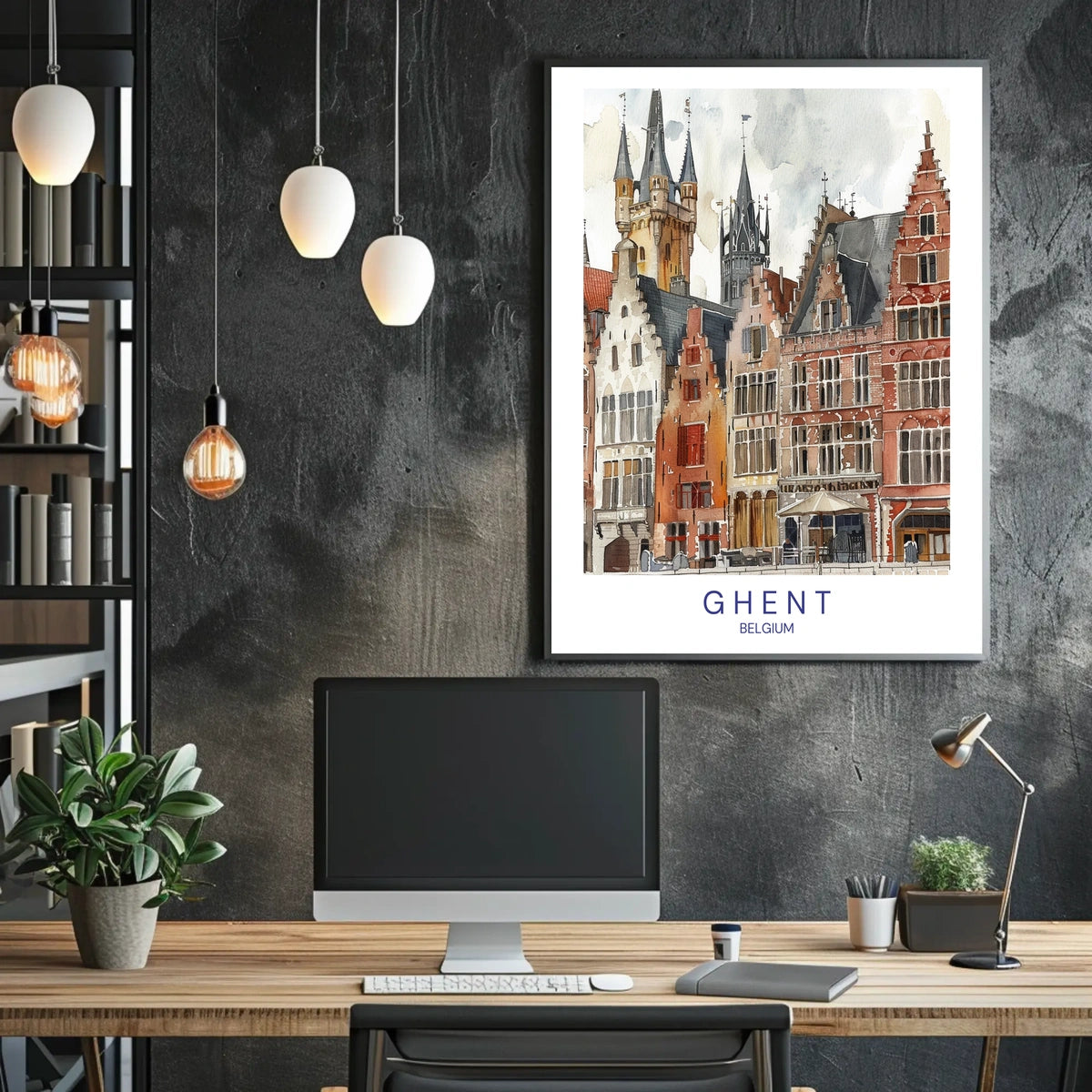 Ghent, Belgium Poster