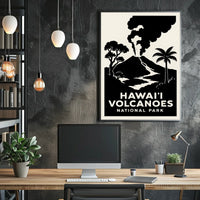HawaiI Volcanoes National Park Poster