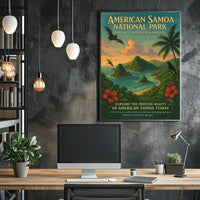 National Park of American Samoa Travel Poster