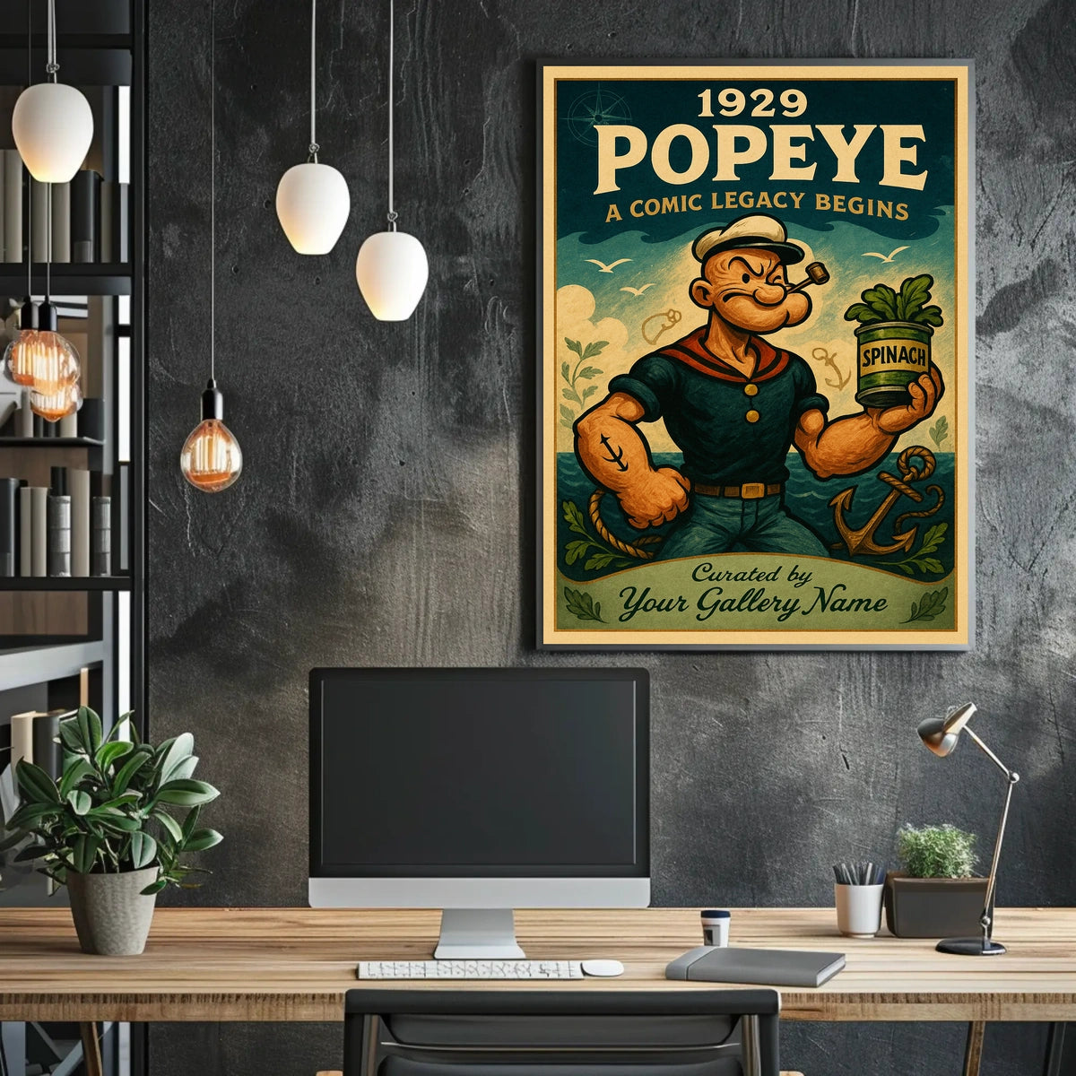 Popeye 1929 Art Poster POP-232