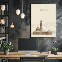 Karakol Architecture Poster