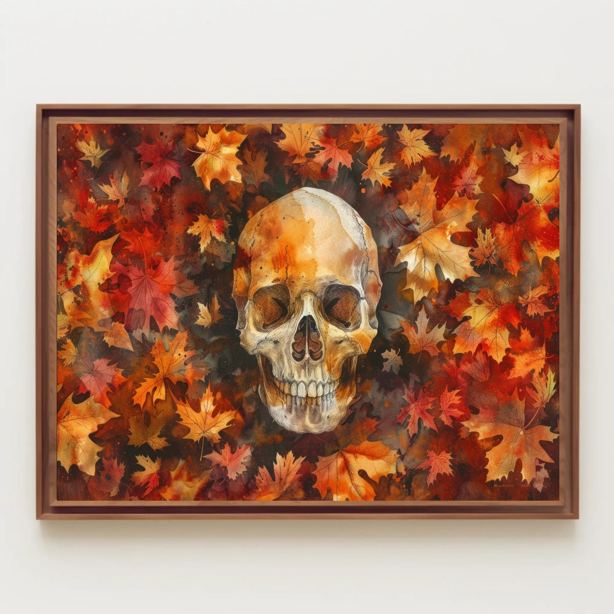 Autumnal Reflections Poster