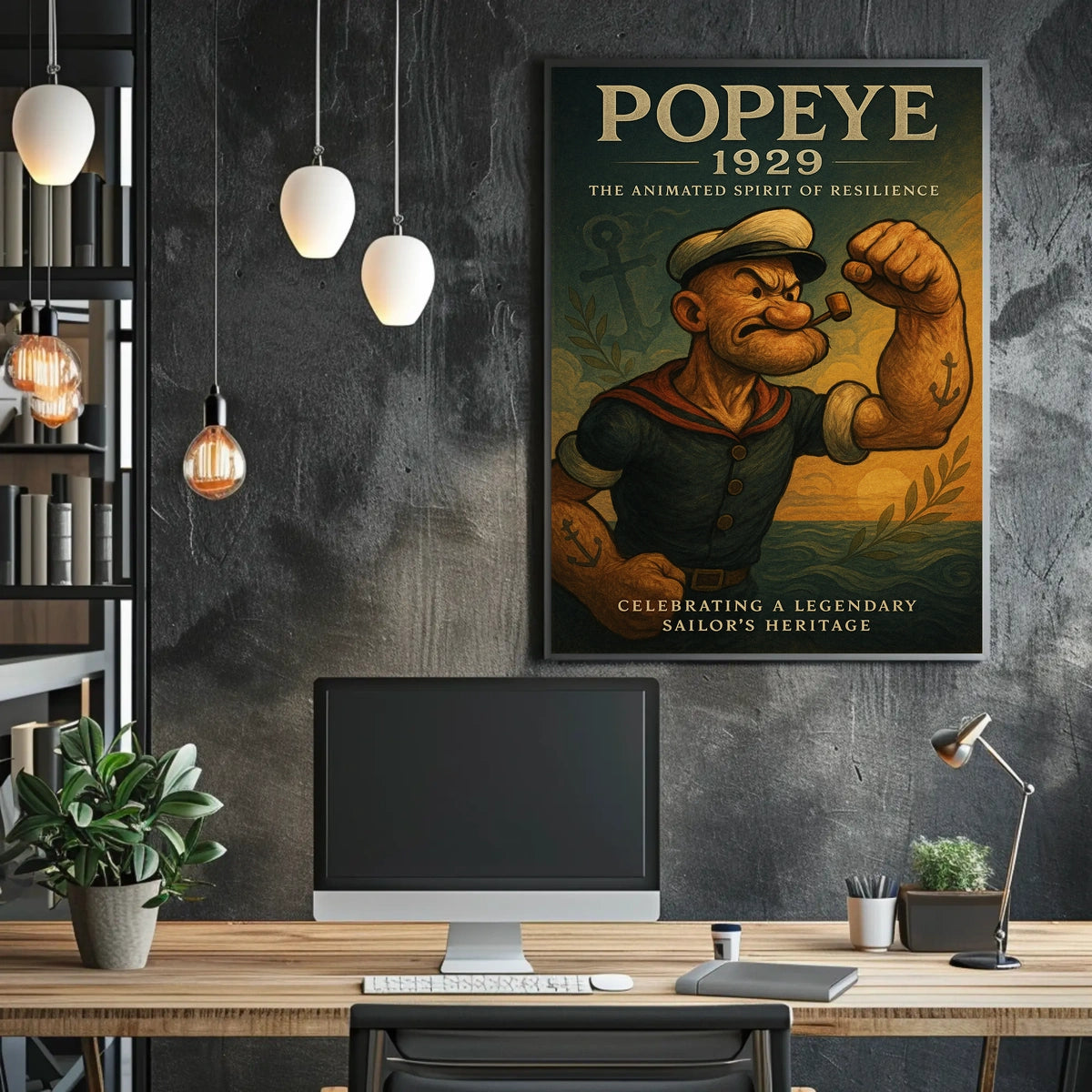 Popeye 1929 Art Poster POP-23