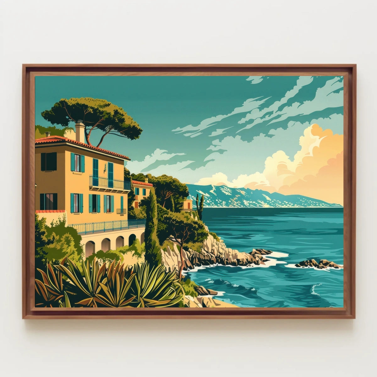 Coastal Serenity Poster