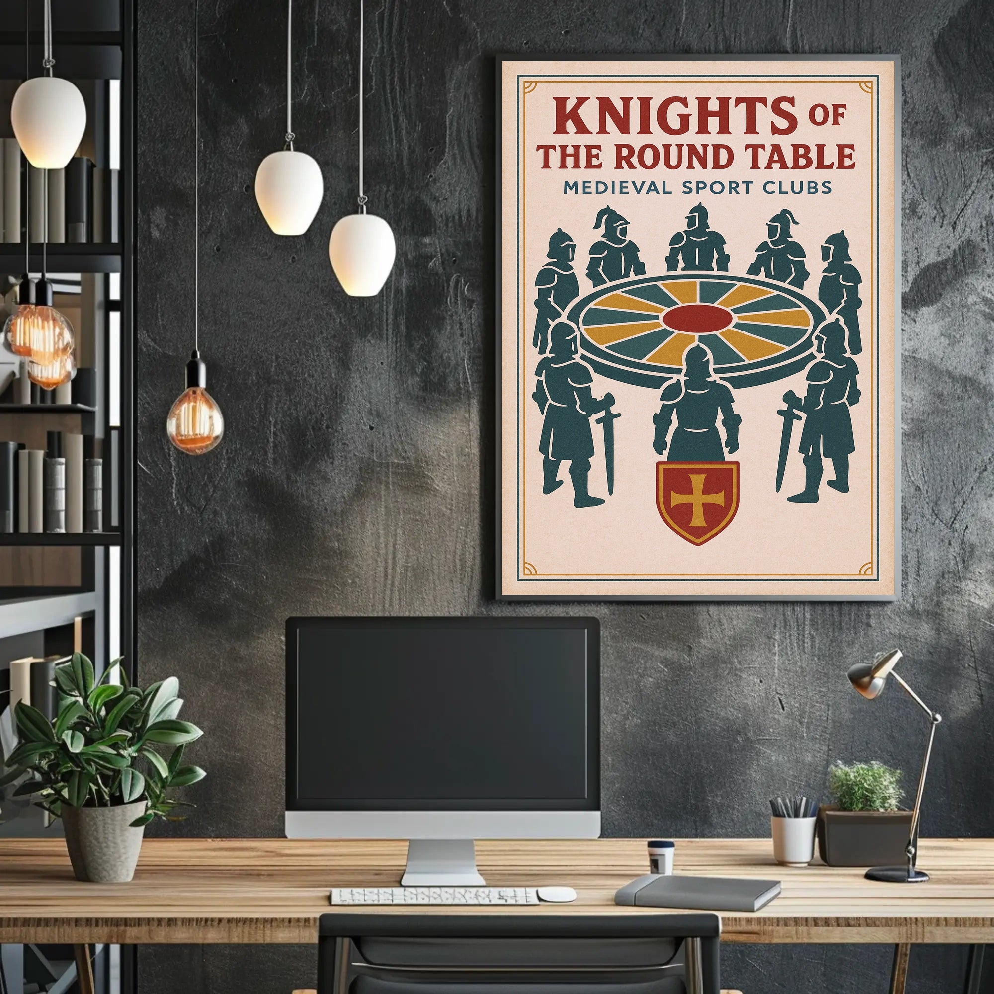 Knights of the Round Table Poster PosterGoat