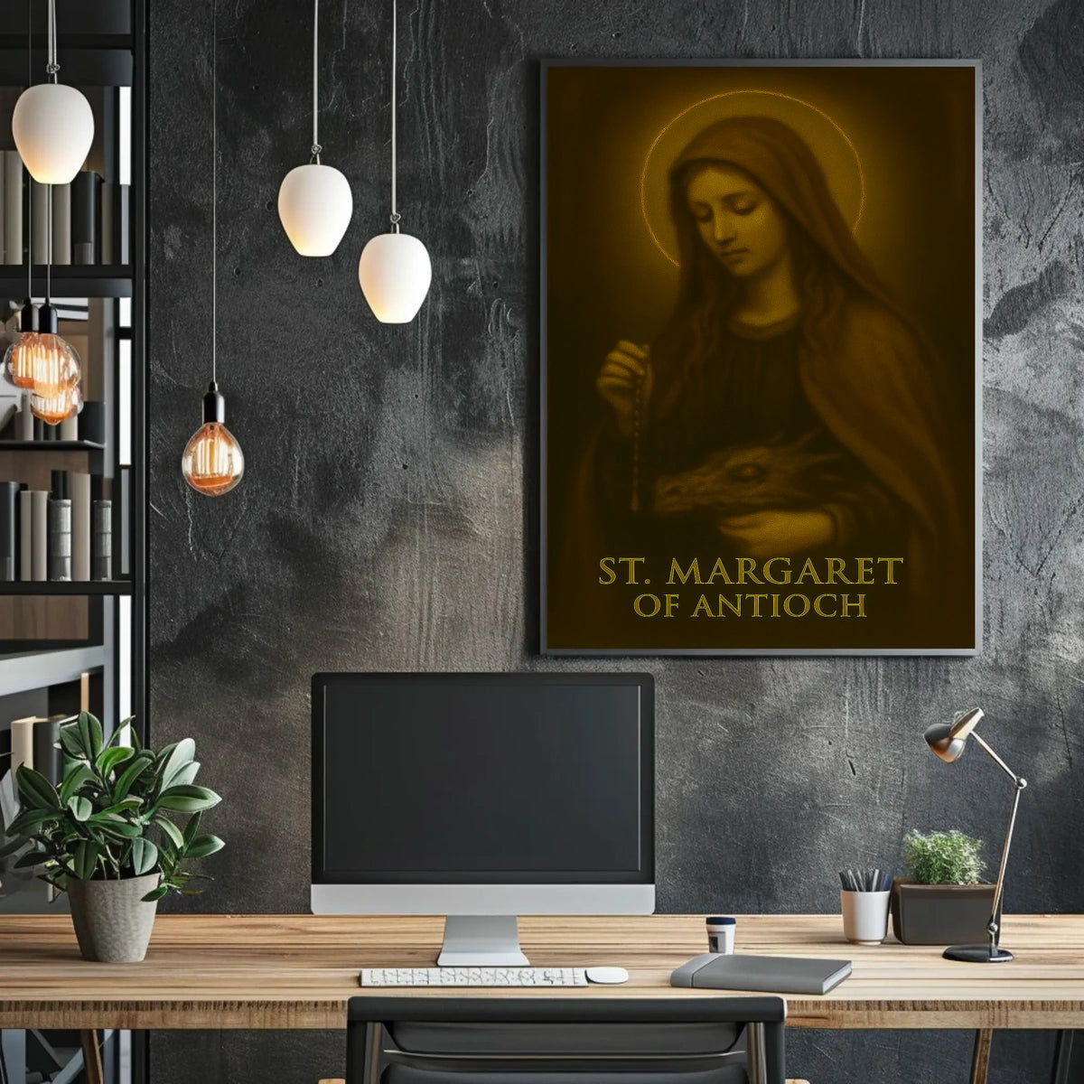 St. Margaret Of Antioch Poster