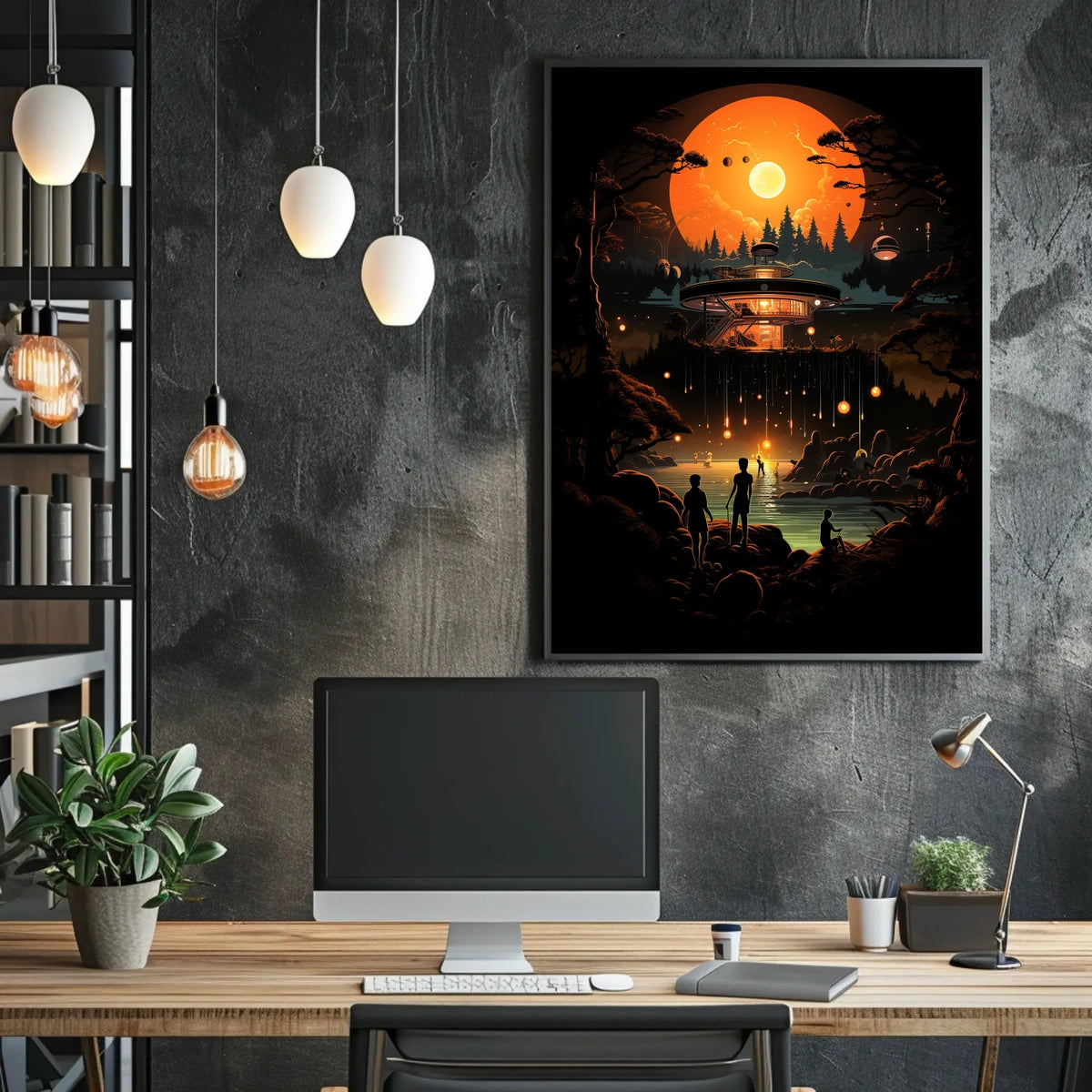 Celestial Retreat Poster