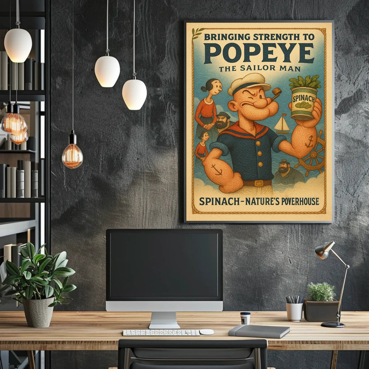 Popeye 1929 Art Poster POP-19