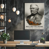Millard Fillmore 13th President of the United States Reflections Poster