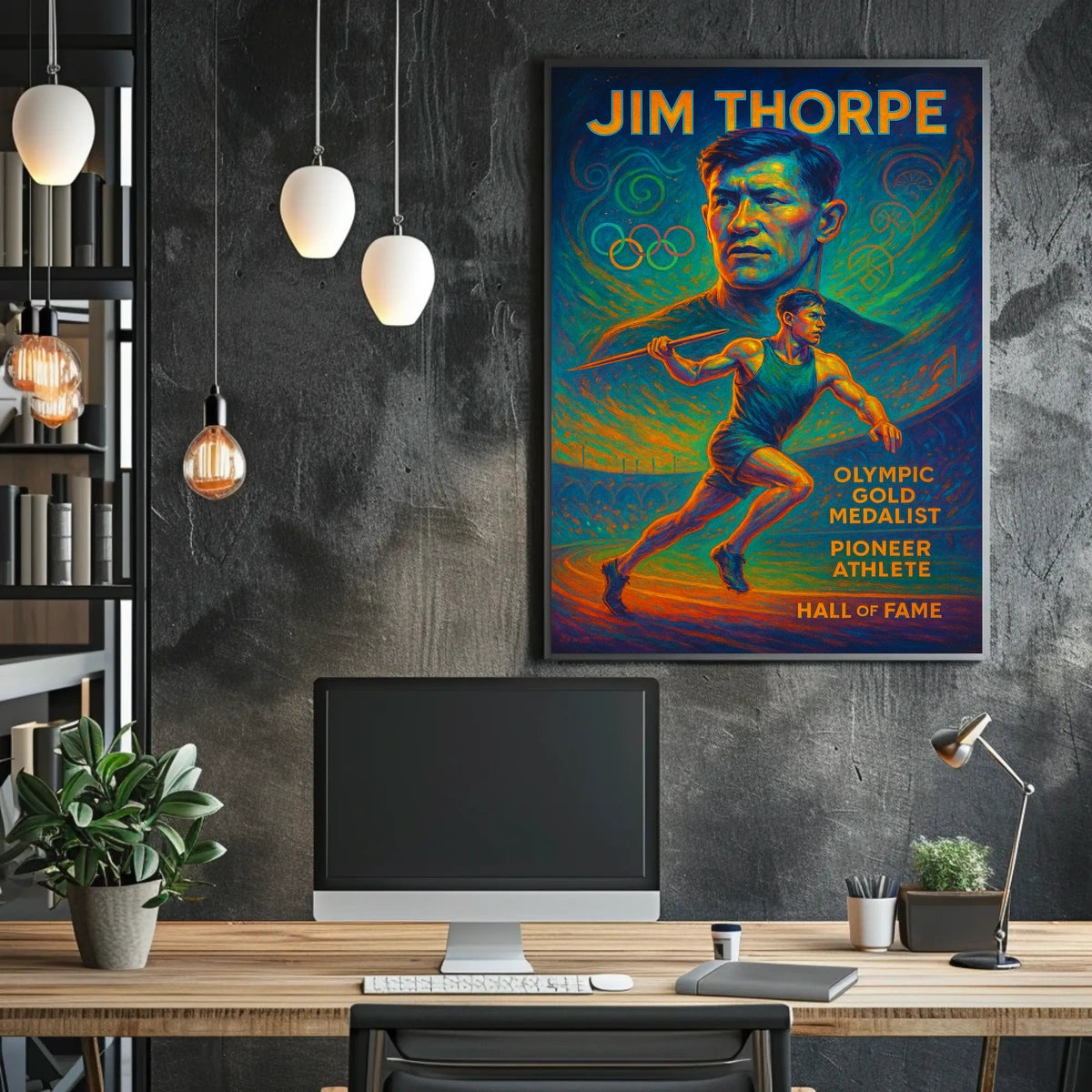 Celebrating Jim Thorpe Poster
