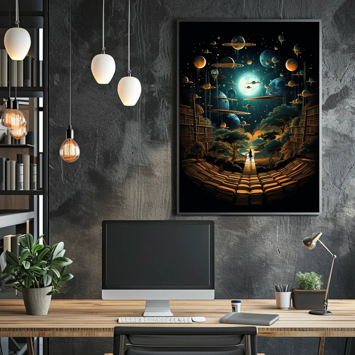Journey Through the Cosmos Poster