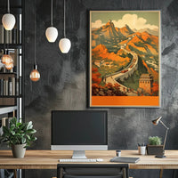 Journey Along the Great Wall Poster