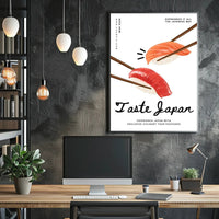Taste Japan Poster PosterGoat