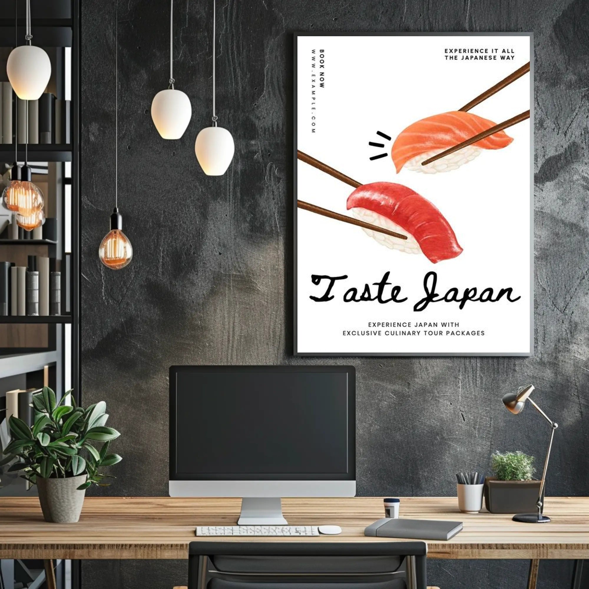 Taste Japan Poster PosterGoat