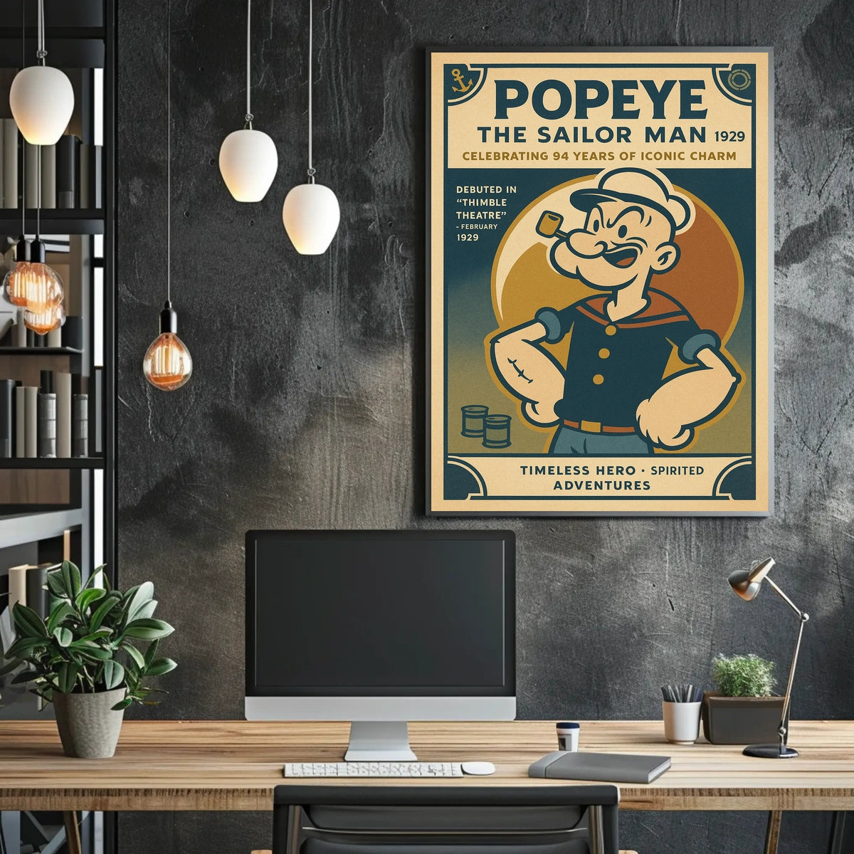 Popeye 1929 Art Poster POP-99