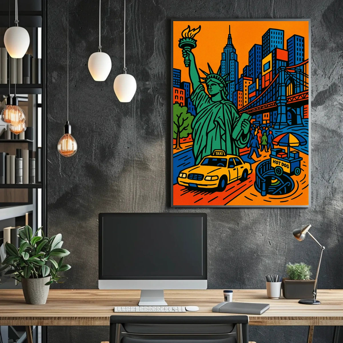 Iconic New York Poster