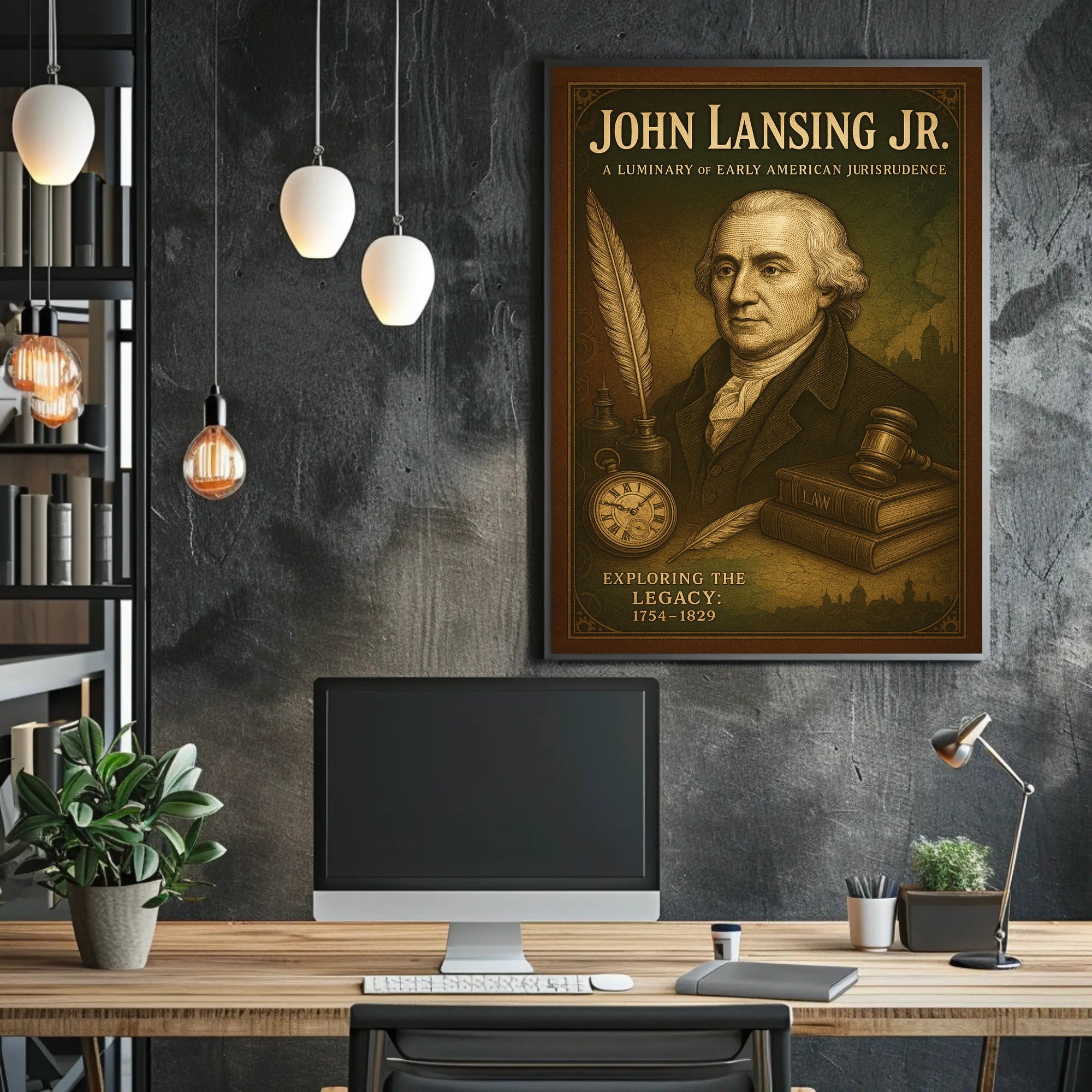 John Lansing Jr. A Luminary Of Early Poster