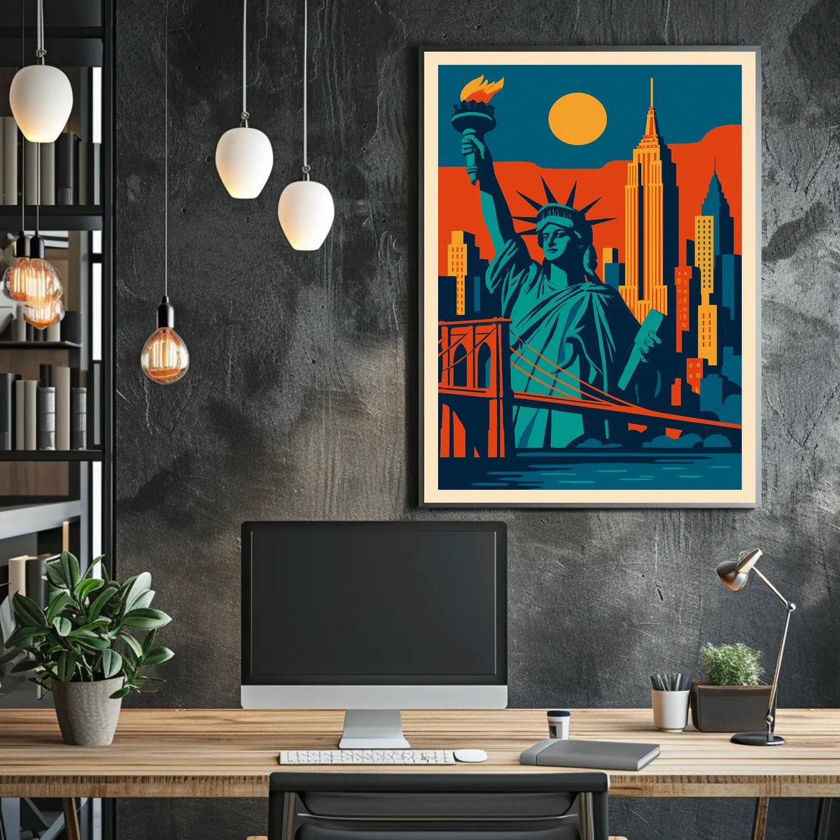 Iconic New York City Poster