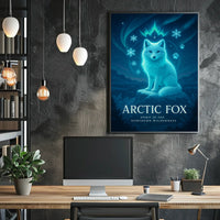 Arctic Fox Spirit of the Northern Wilderness Poster