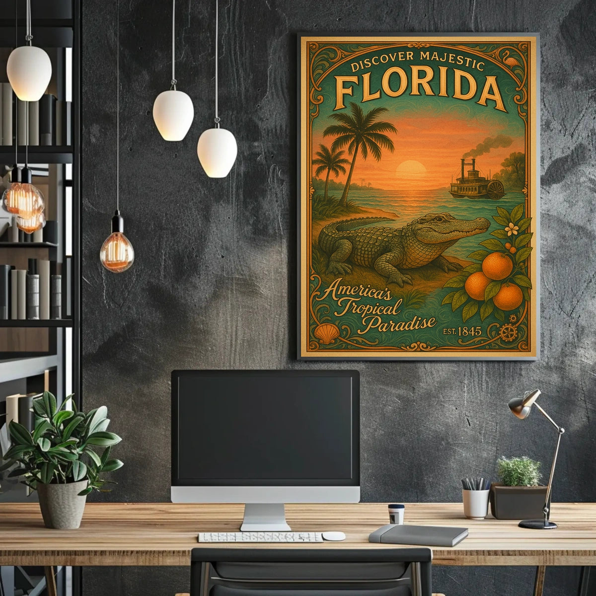 Discover Majestic Florida Poster