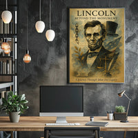 Abraham Lincoln Beyond the Monument Poster PosterGoat