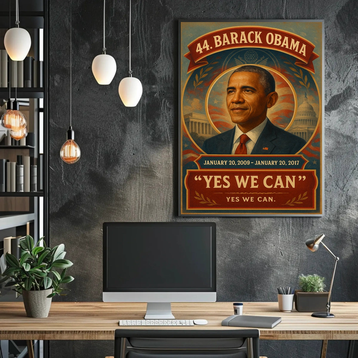 Obama Inspirational Legacy Presidential Poster