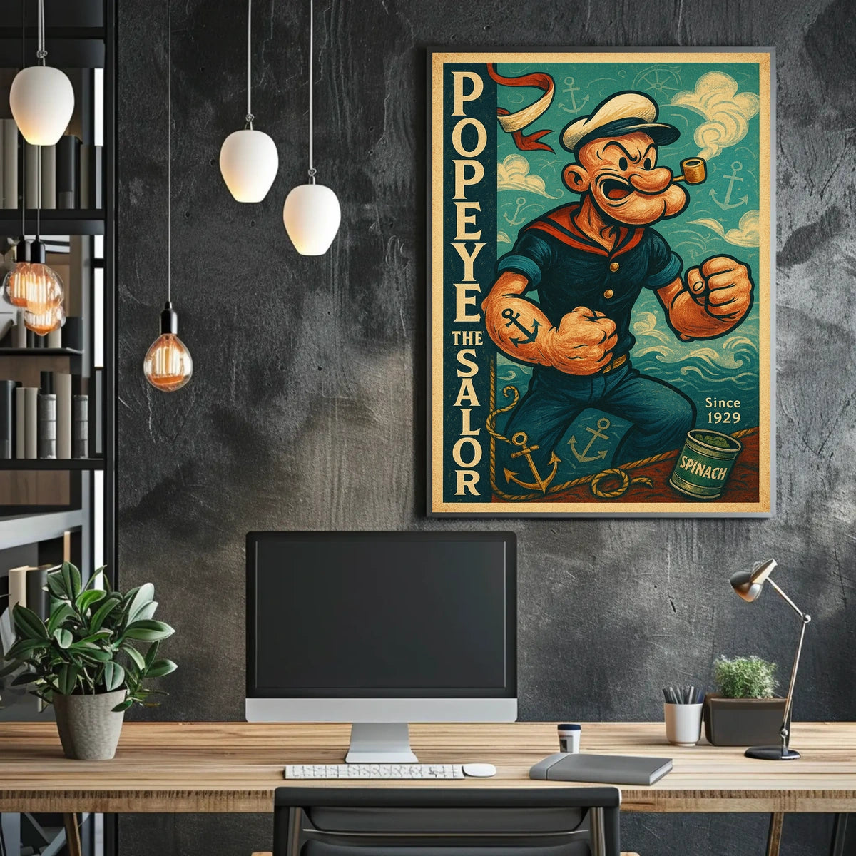 Popeye 1929 Art Poster POP-239