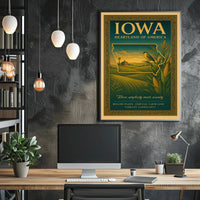 Iowa Heartland Of America Poster