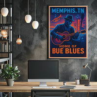Memphis Blues Poster