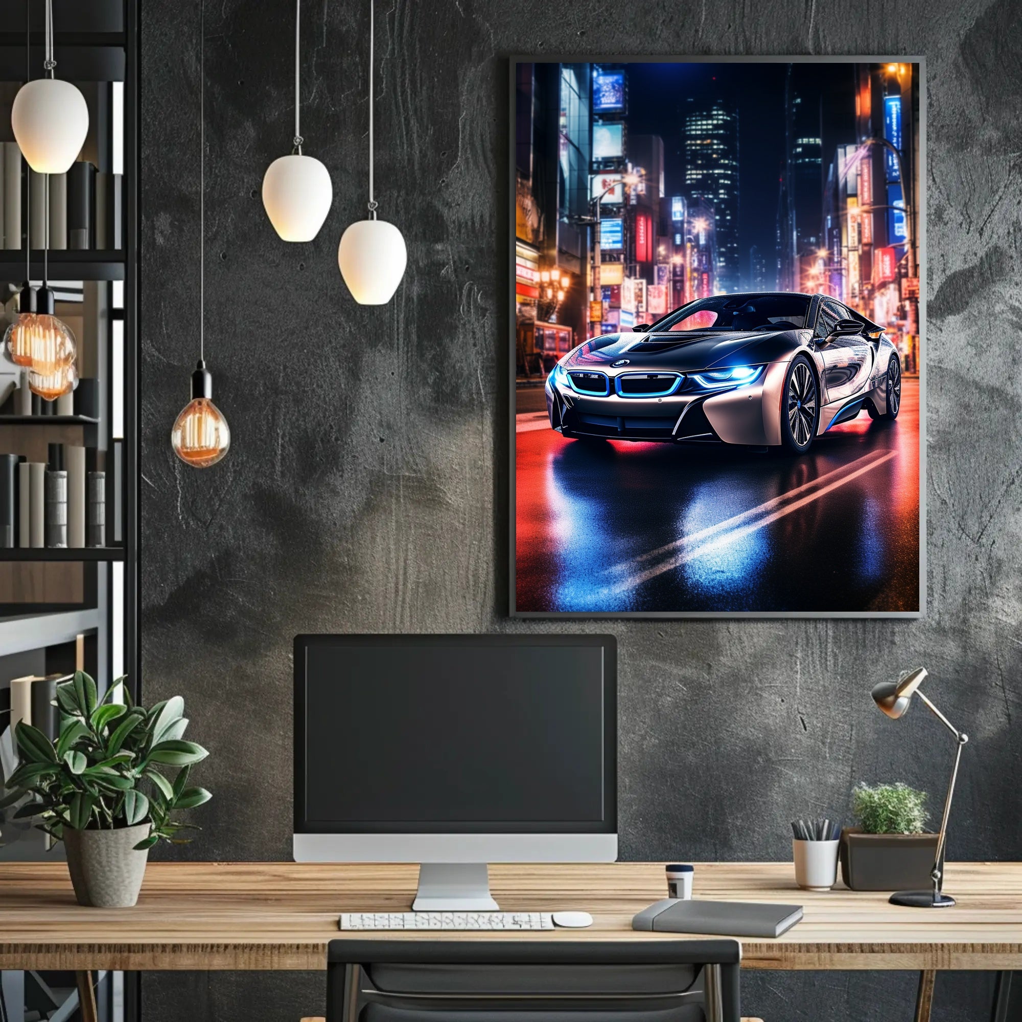 Sleek Urban Drive Poster PosterGoat