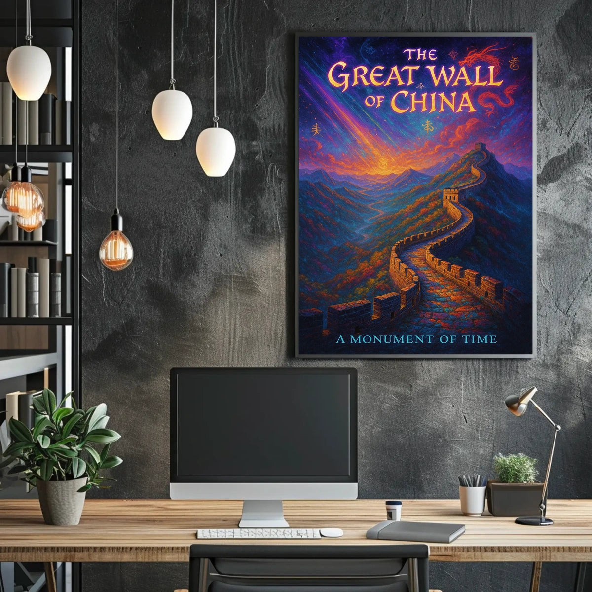 The Great Wall of China A Monument of Time Poster