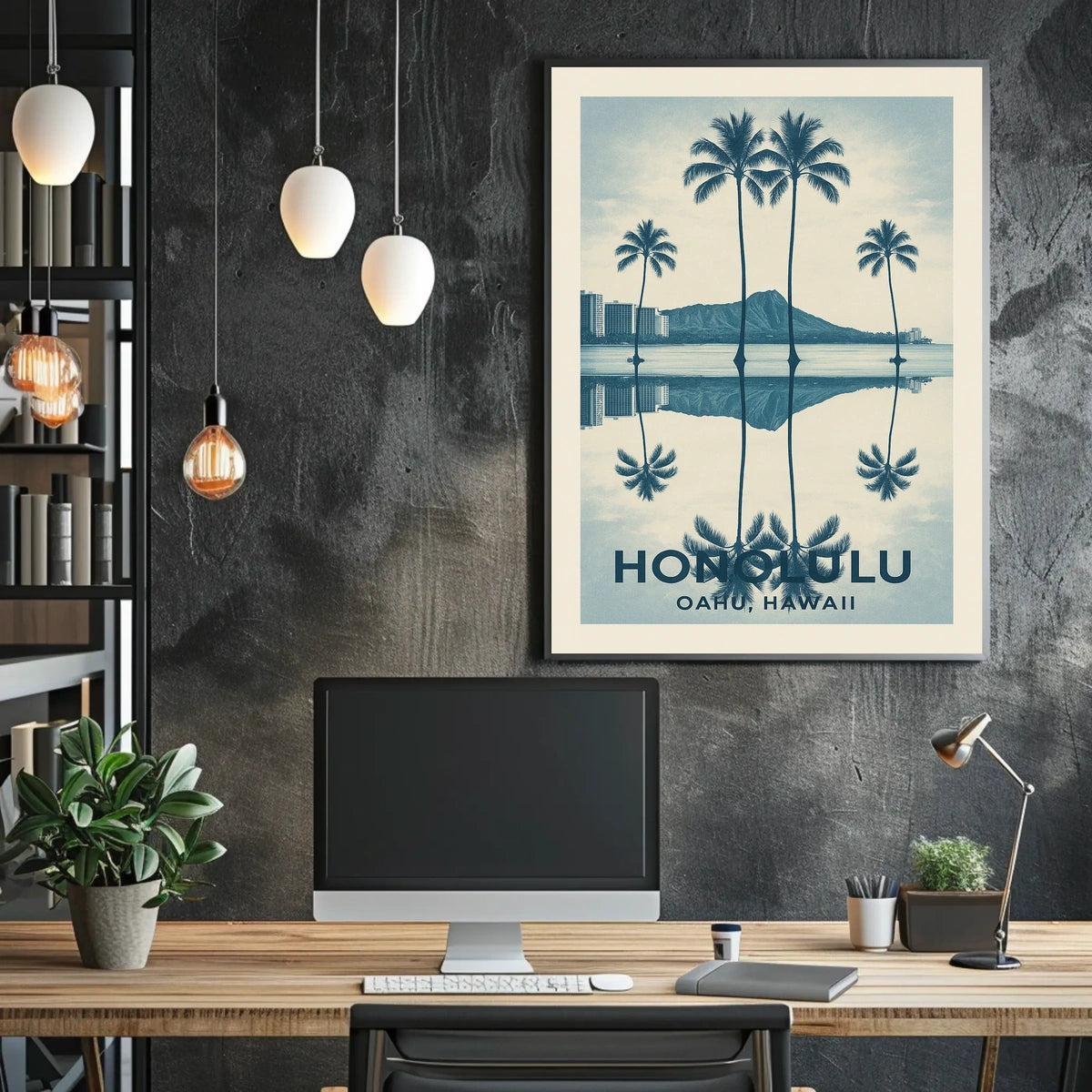 Honolulu Oahu, Hawaii Poster