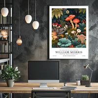 William Morris Cotton Prints Exhibition Poster