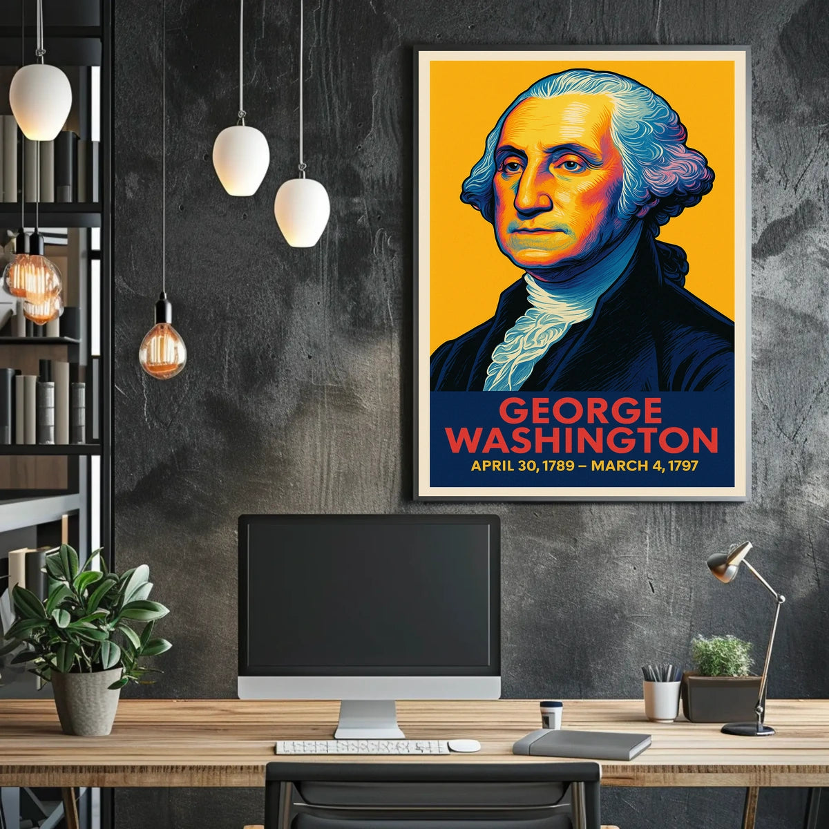 George Washington 1St President Poster