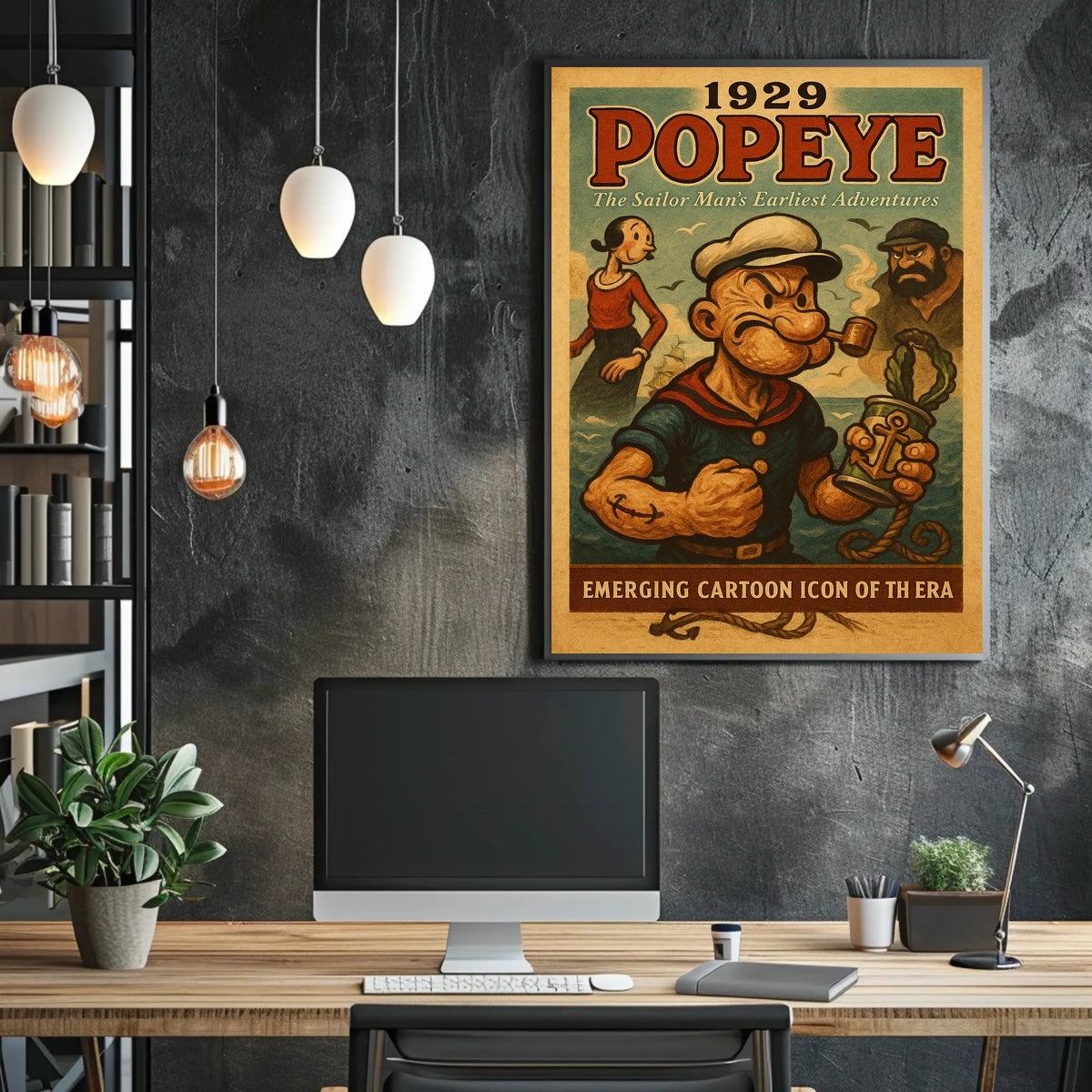 Popeye 1929 Art Poster POP-43