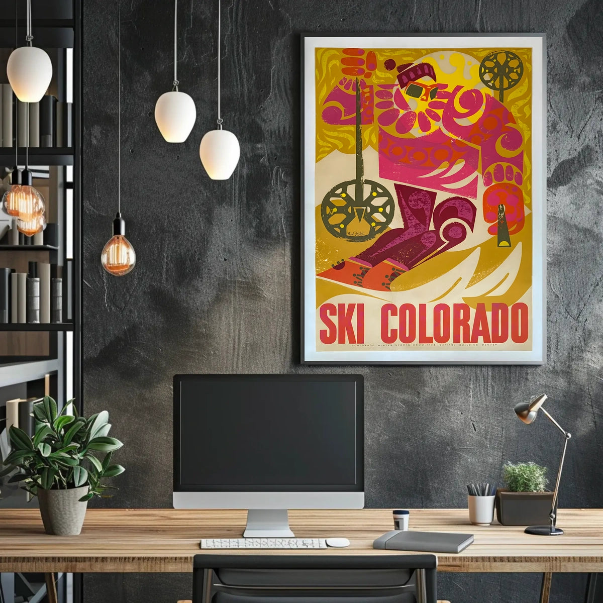 Ski Colorado Poster