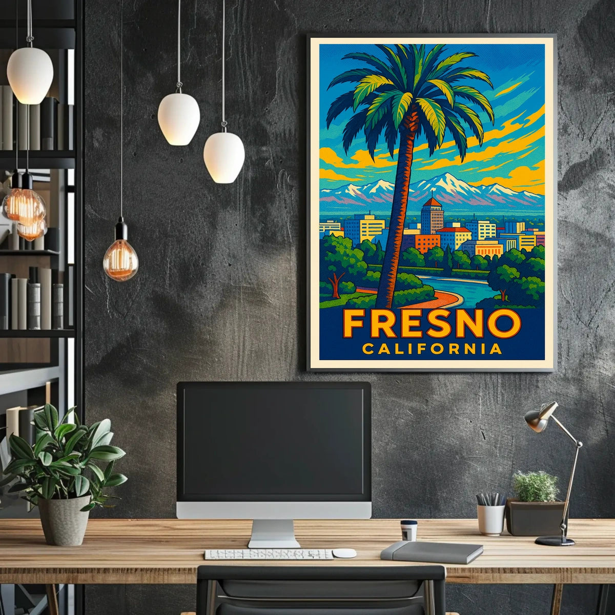 Fresno, California Poster