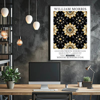 William Morris Cotton Prints Exhibition Poster