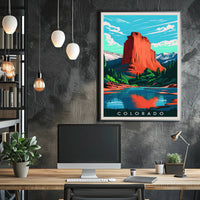 Majestic Colorado Landscape Poster