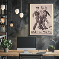 World War I Maritime Unity Propaganda Poster