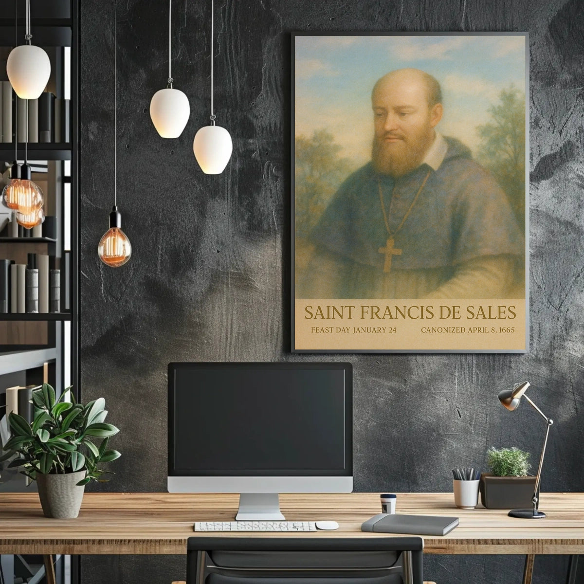 Saint Francis De Sales Poster