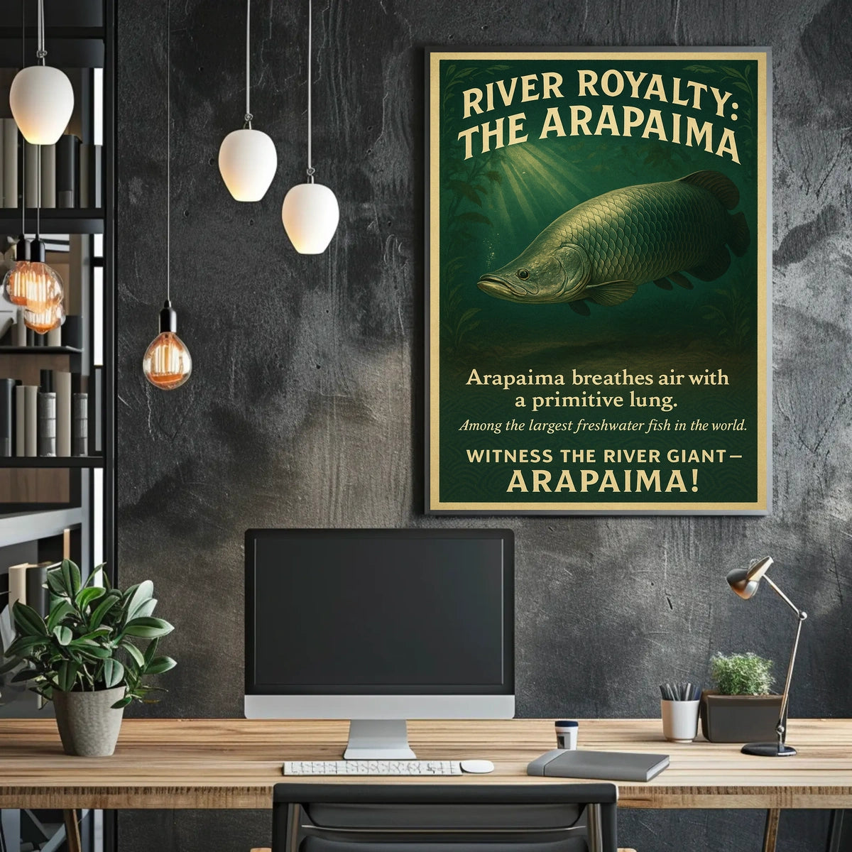 River Royalty The Arapaima Poster