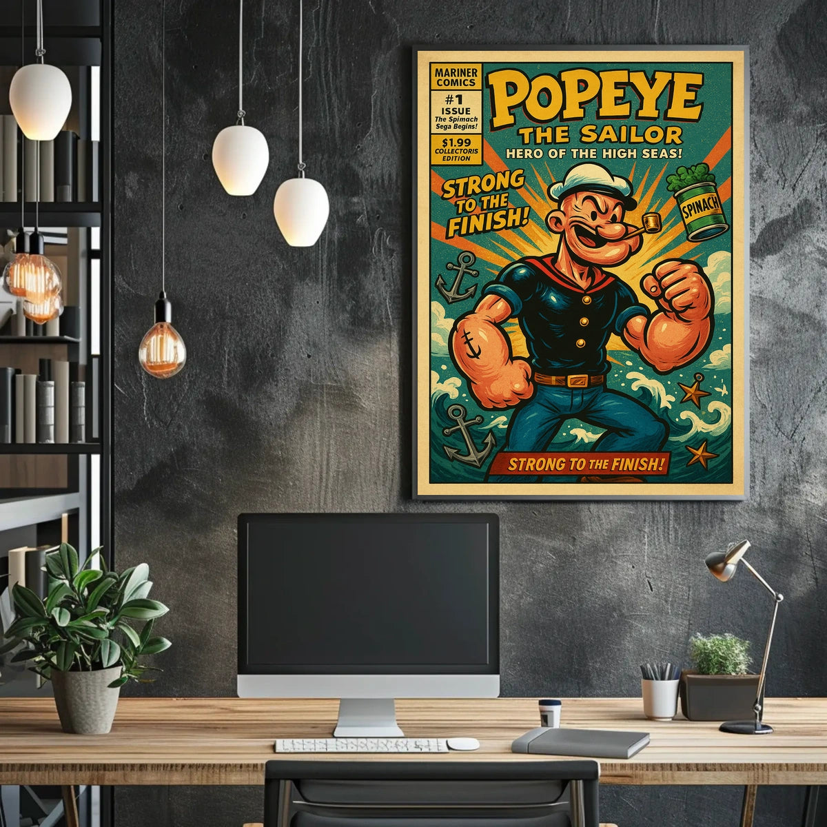 Popeye 1929 Art Poster POP-233
