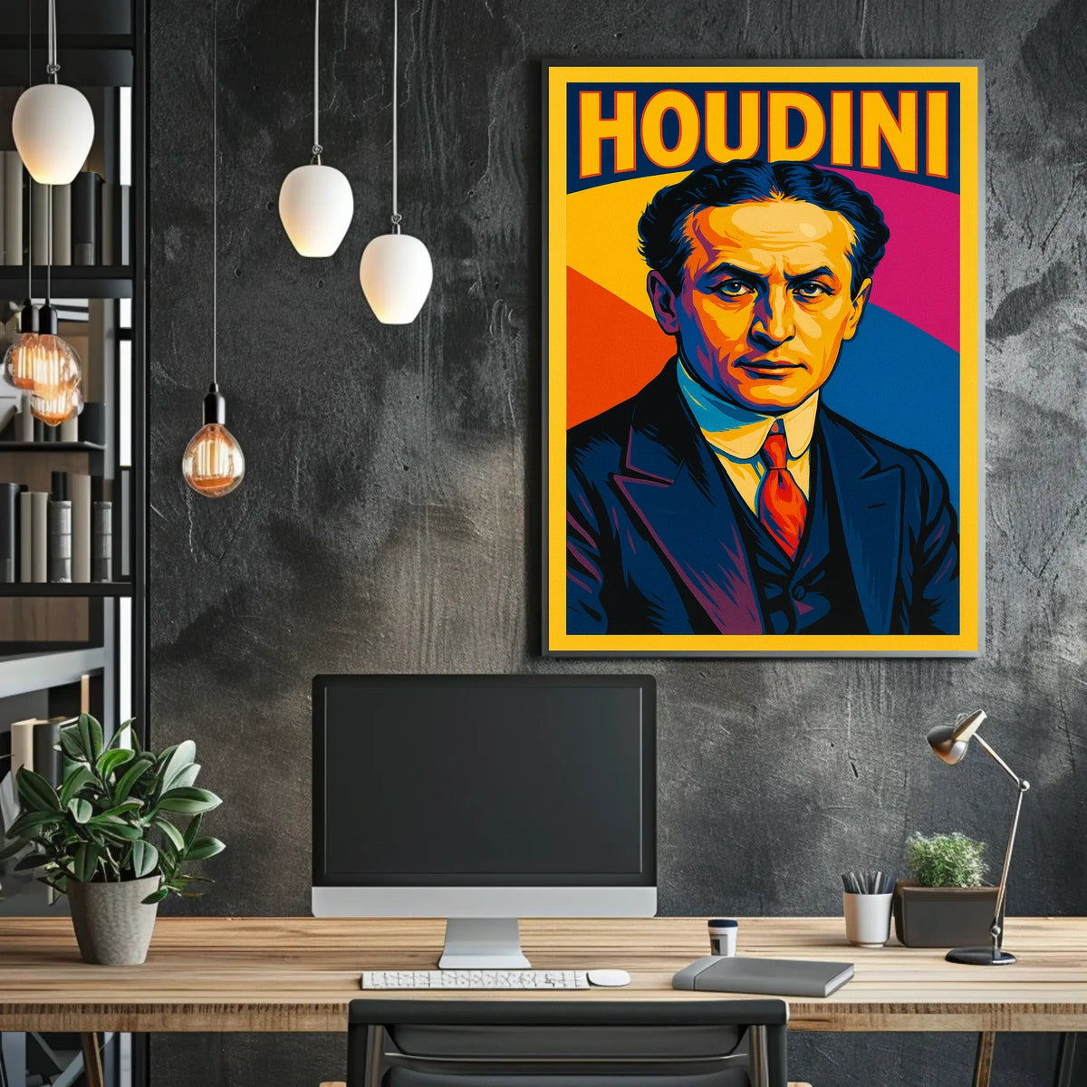 Houdini The Master of Illusion Poster