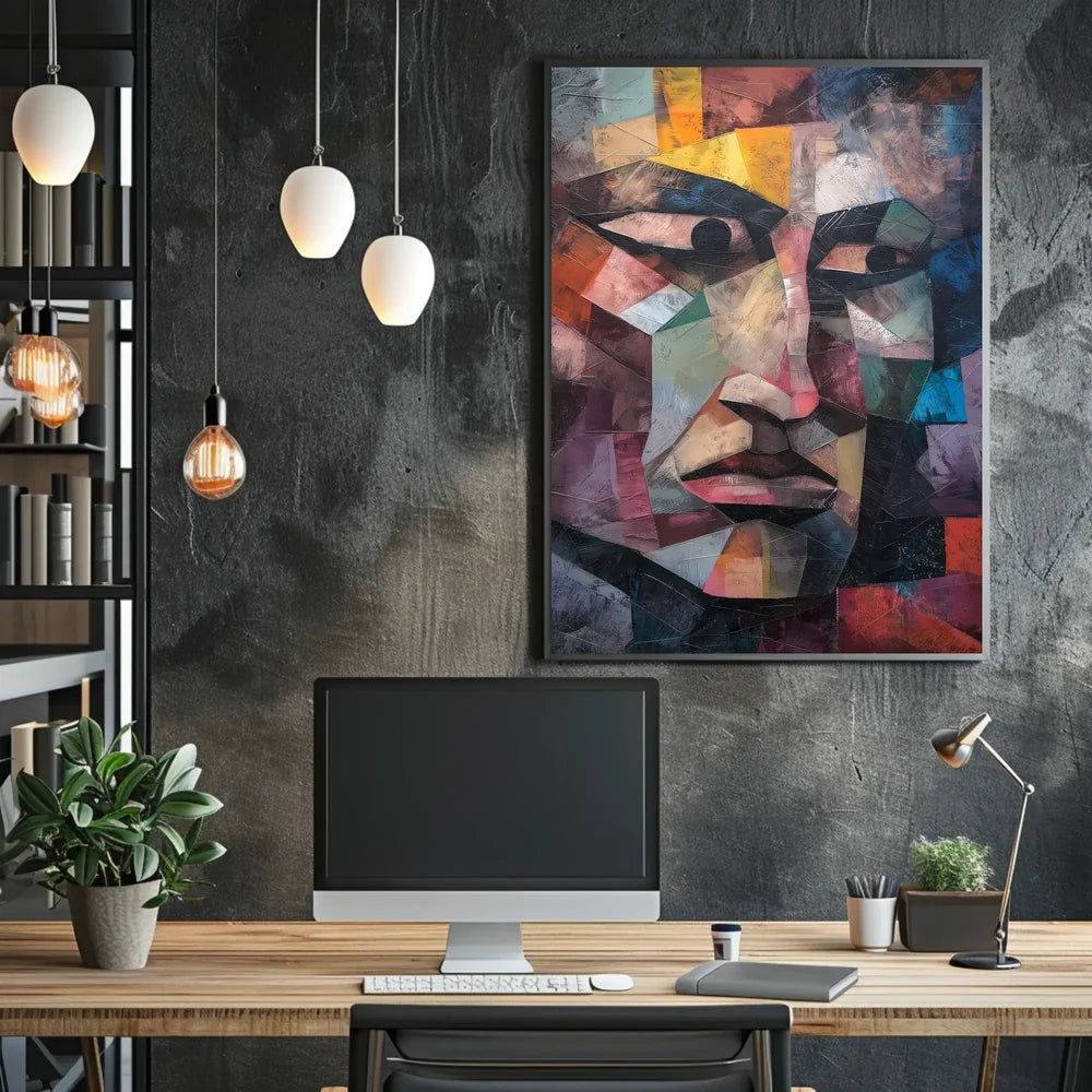 Modern Urban Landscape Art Poster