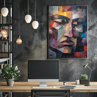 Modern Urban Landscape Art Poster